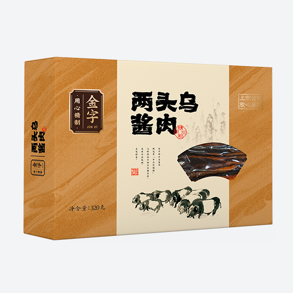 兩頭烏醬肉320g